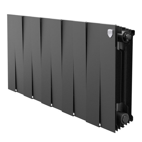 Радиатор Royal Thermo PianoForte 300 800x380 мм (10 секций) чёрый - фото 