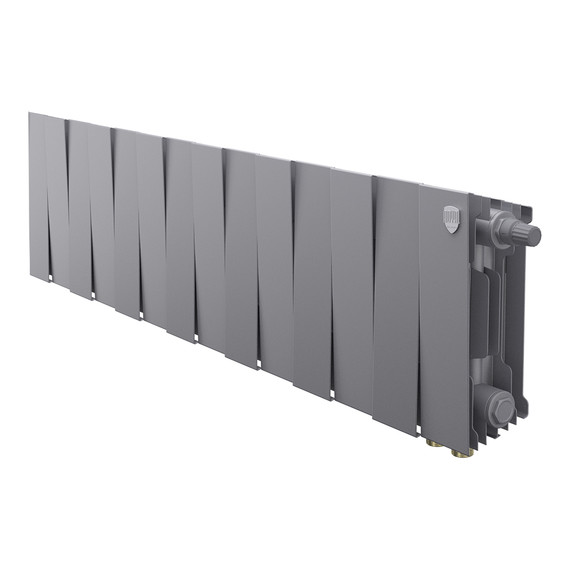 Радиатор Royal Thermo PianoForte 200 VR80 1120x280 мм (14 секций) серый - фото 