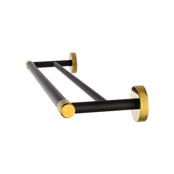 Полотенцедержатель Wonzon & Woghand Majestic WW-9211, цвет чёрный - фото 3