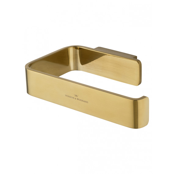 Держатель для туалетной бумаги Wonzon & Woghand Lotte WW-8316-BG, цвет золото брашированное - фото 