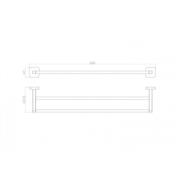 Полотенцедержатель Wonzon & Woghand Still WW-6611 - фото 3