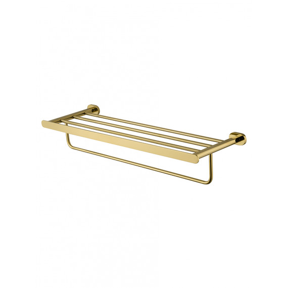 Полка для полотенец Wonzon & Woghand First WW-8481-LG, цвет золото глянцевое - фото 