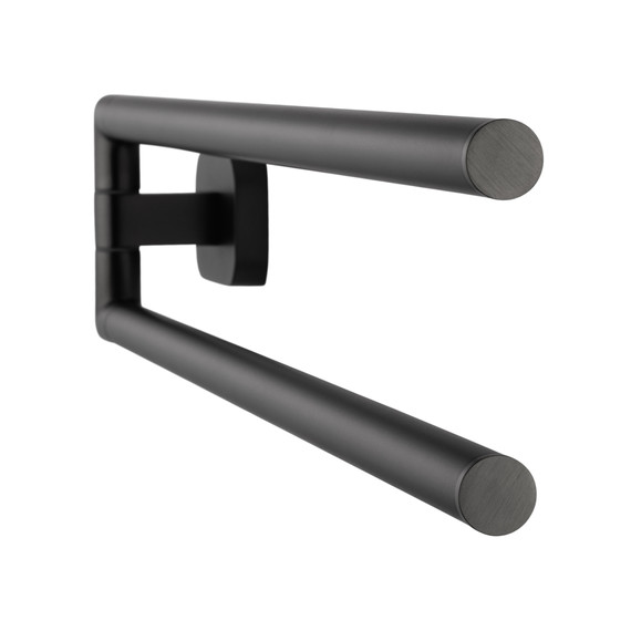 Держатель для полотенца Wonzon & Woghand Graffity WW-9331, цвет тёмный графит брашированный - фото 3