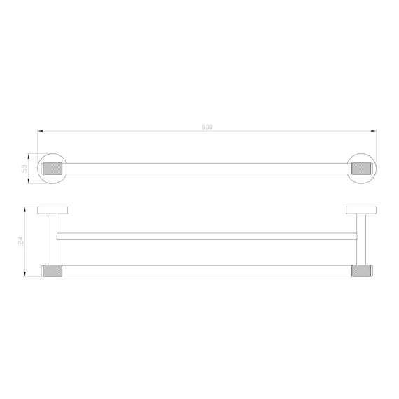Полотенцедержатель Wonzon & Woghand Majestic WW-9211, цвет чёрный - фото 4