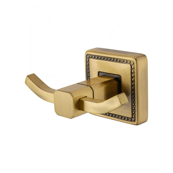 Двойной крючок Wonzon & Woghand Roma WW-7225, цвет бронза брашированная - фото 