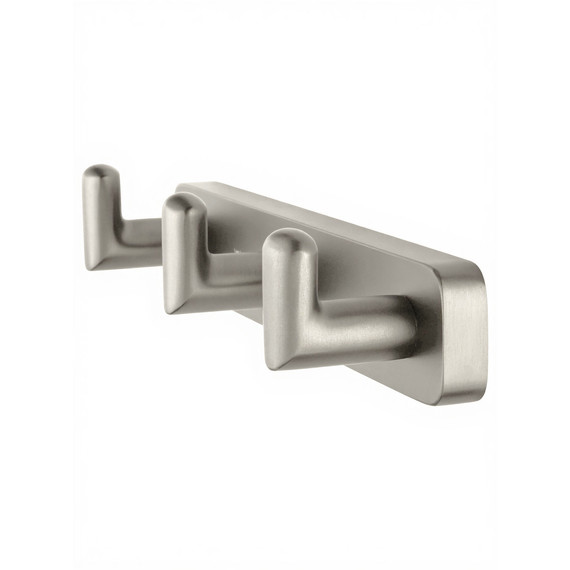 Тройной крючок Wonzon & Woghand Graffity WW-9335-BN, цвет никель брашированный - фото 3