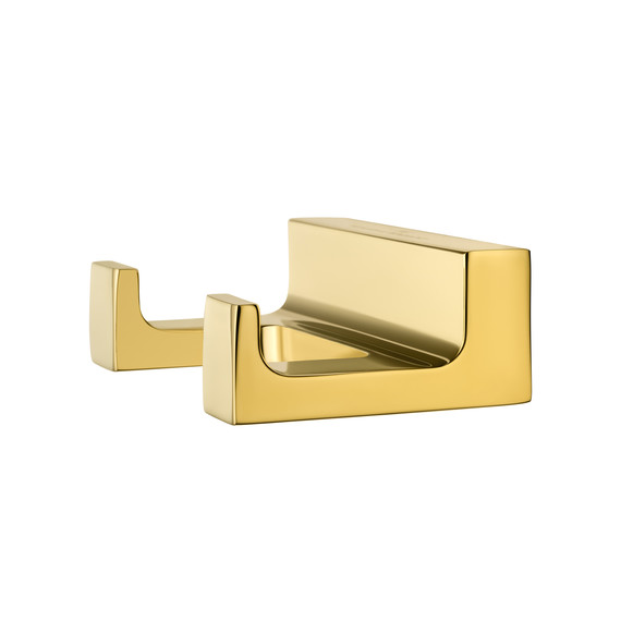 Двойной крючок Wonzon & Woghand Eclipse WW-9125-LG, цвет золото глянцевое - фото 3