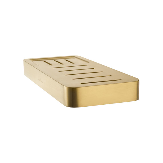 Мыльница Wonzon & Woghand Lotte WW-8332-BG, цвет золото брашированное - фото 3