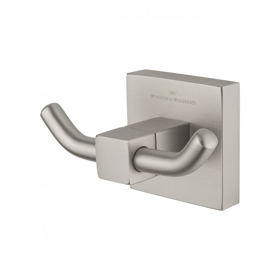 Двойной крючок Wonzon & Woghand Polo WW-8925-BN, цвет никель брашированный - фото 