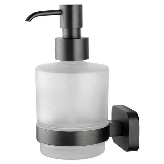 Дозатор для жидкого мыла Wonzon & Woghand Graffity WW-9333-BGM, цвет тёмный графит брашированный - фото 3
