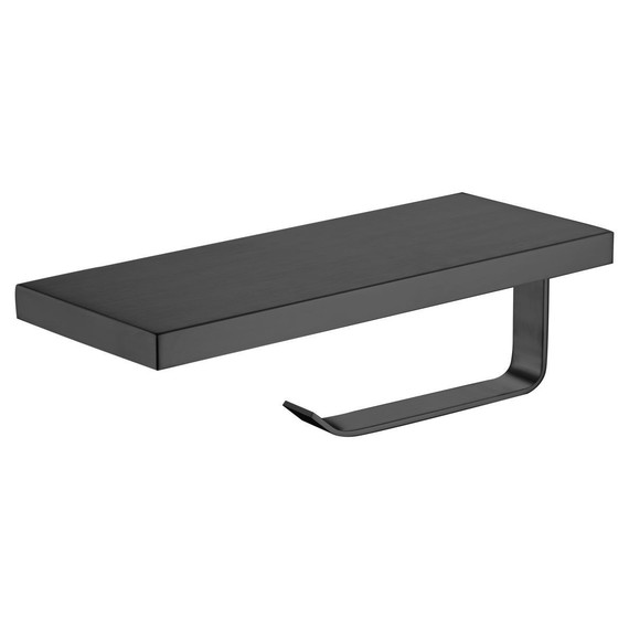 Держатель для туалетной бумаги Wonzon & Woghand WW-V2801-MB, цвет чёрный матовый - фото 