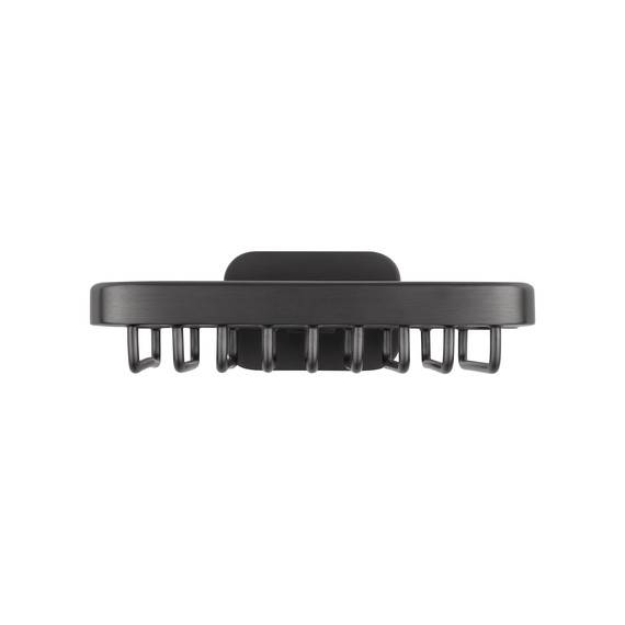 Мыльница Wonzon & Woghand Graffity WW-9324, цвет тёмный графит брашированный - фото 2