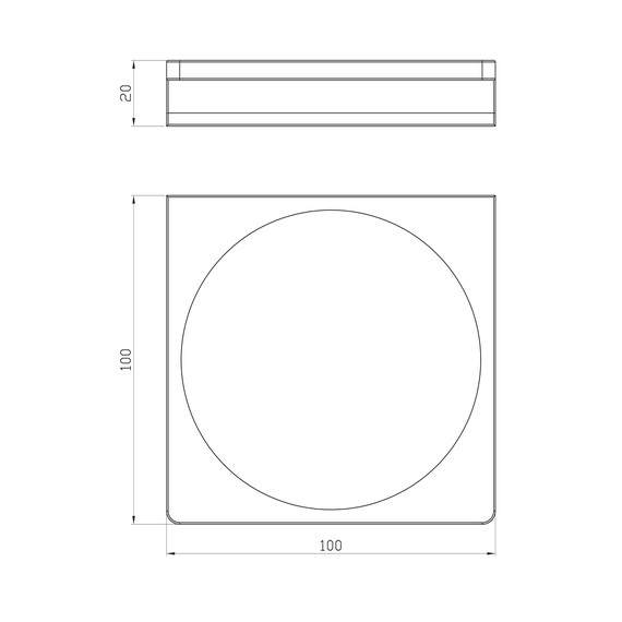 Мыльница Wonzon & Woghand Eclipse WW-9124-LG, цвет золото глянцевое - фото 4