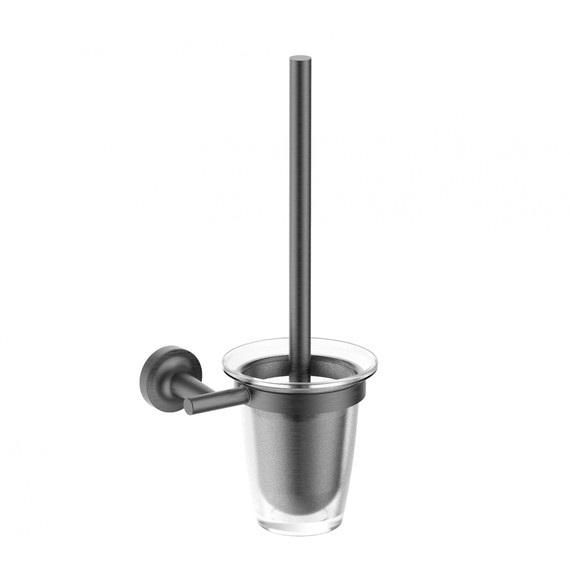 Ёршик для унитаза Wonzon & Woghand Simple WW-6529-BGM, цвет тёмный графит брашированный - фото 