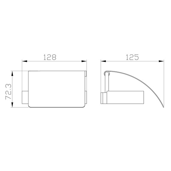 Держатель для туалетной бумаги Wonzon & Woghand Lotte WW-8326-BG, цвет золото брашированное - фото 4