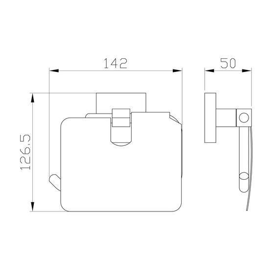 Держатель для туалетной бумаги Wonzon & Woghand Polo WW-8926-DG, цвет золото глянцевое - фото 3