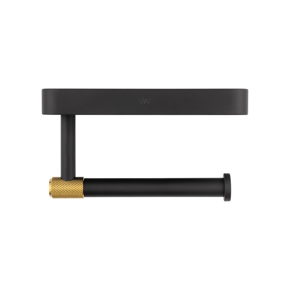 Держатель для туалетной бумаги Wonzon & Woghand Majestic WW-9226, цвет чёрный - фото 2