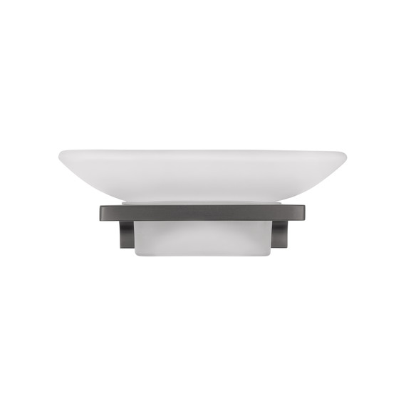 Мыльница Wonzon & Woghand Eclipse WW-9122-GM, цвет тёмный графит брашированный - фото 2