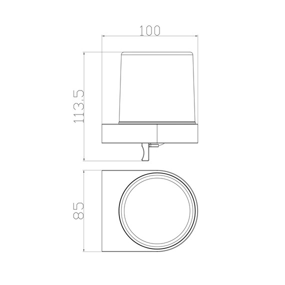 Дозатор для жидкого мыла Wonzon & Woghand WW-5251-BL, цвет чёрный глянцевый - фото 2