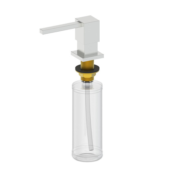 Дозатор для жидкого мыла Wonzon & Woghand WW-88SD01-BN, цвет никель брашированный - фото 