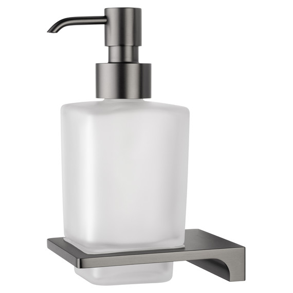 Дозатор для жидкого мыла Wonzon & Woghand Eclipse WW-9133-BGM, цвет тёмный графит брашированный - фото 3