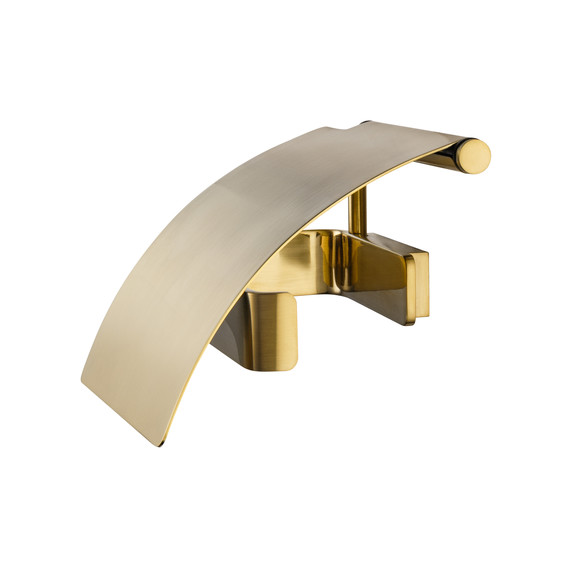 Держатель для туалетной бумаги Wonzon & Woghand Lotte WW-8326-BG, цвет золото брашированное - фото 3