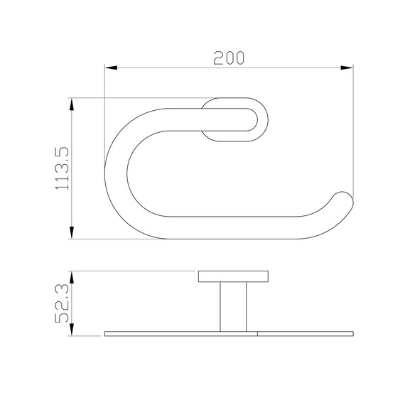 Кольцо для полотенец Wonzon & Woghand First WW-8413-LG, цвет золото глянцевое - фото 4