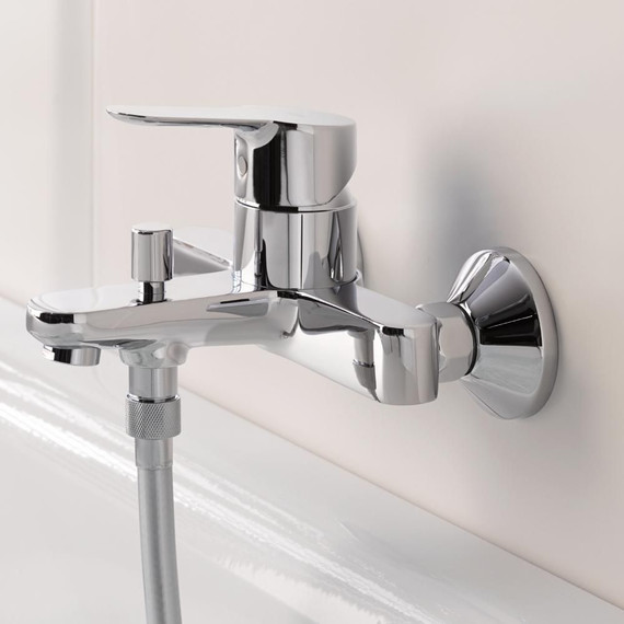 Набор смесителей 3 в 1 для ванны с коротким изливом Grohe Start Edge 120210 - фото 5