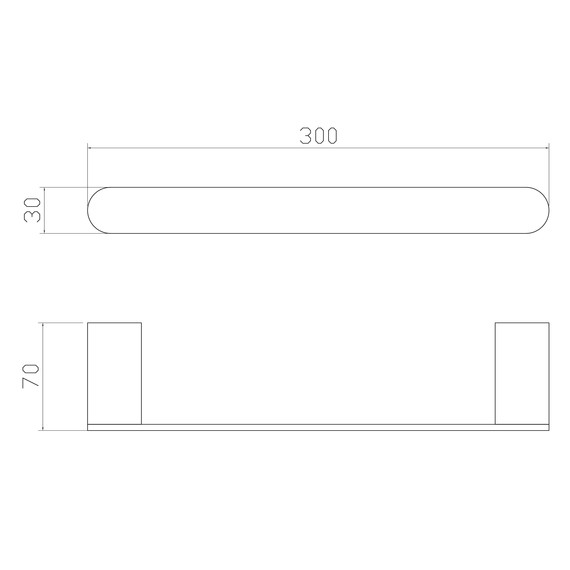 Кольцо для полотенец Wonzon & Woghand Carbon WW-7713, цвет чёрный матовый - фото 2