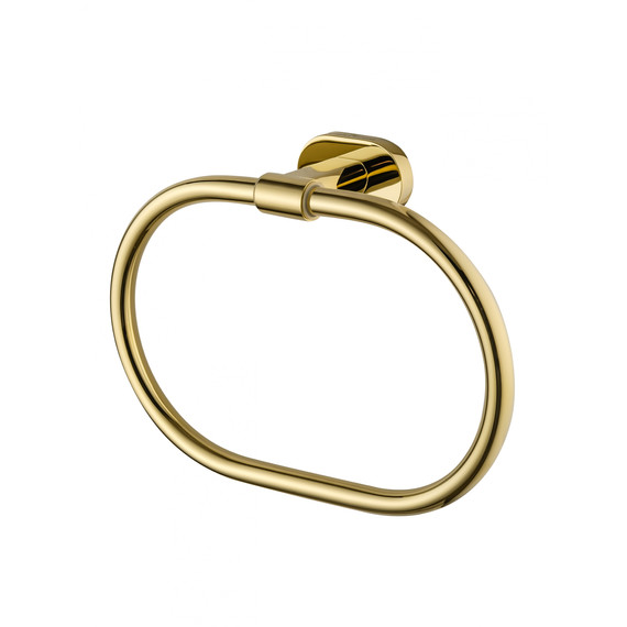 Кольцо для полотенец Wonzon & Woghand First WW-8423-LG, цвет золото глянцевое - фото 