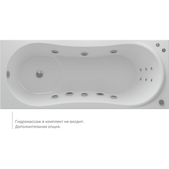 Ванна акриловая Aquatek Афродита 150x70 см AFR150-0000079 - фото 5