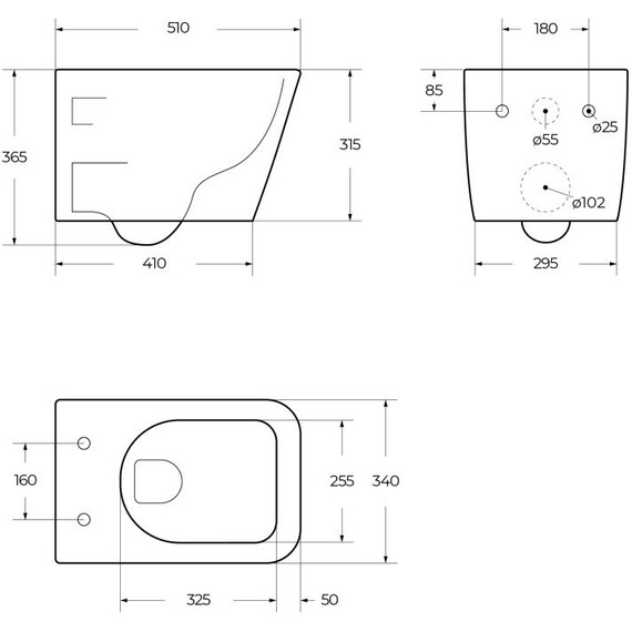 Унитаз подвесной безободковый BelBagno BB7106CH-TOR/SC (система смыва торнадо) с тонкой крышкой микролифт - фото 6