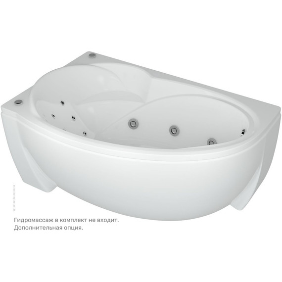 Ванна акриловая Aquatek Бетта 160x95 см L BET160-0000169 - фото 5