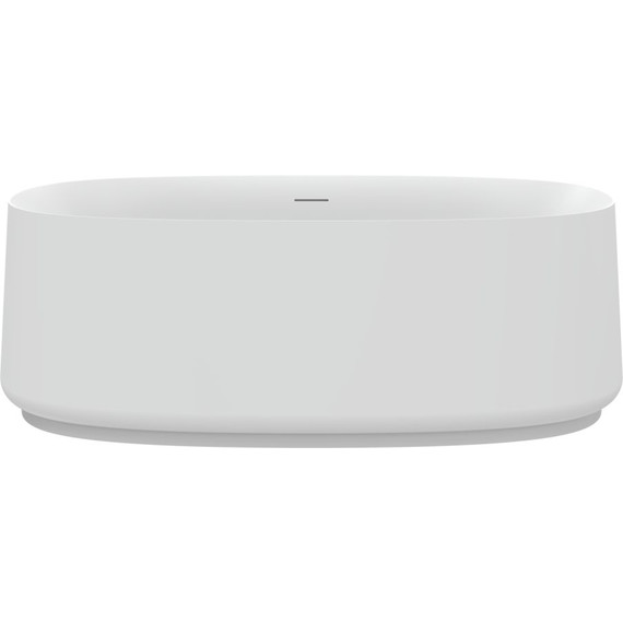 Ванна отдельностоящая Cezares Lux 170x82 см CZR-LUX-CENTRAL-170-82-58-MATT, белый матовый - фото 