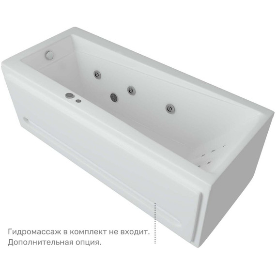Ванна акриловая Aquatek Либра 150x70 см LIB150-0000053 - фото 5