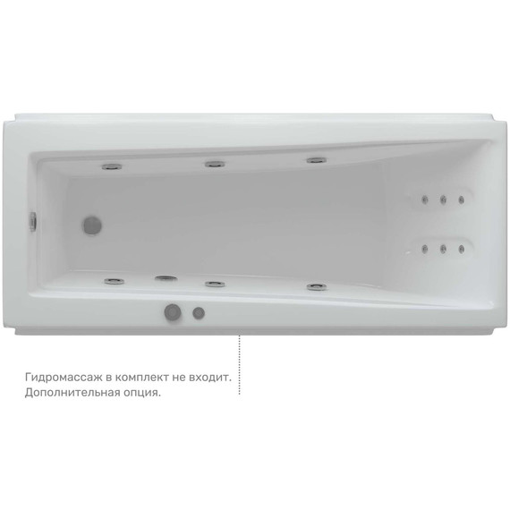 Ванна акриловая Aquatek Либра 150x70 см LIB150-0000053 - фото 6