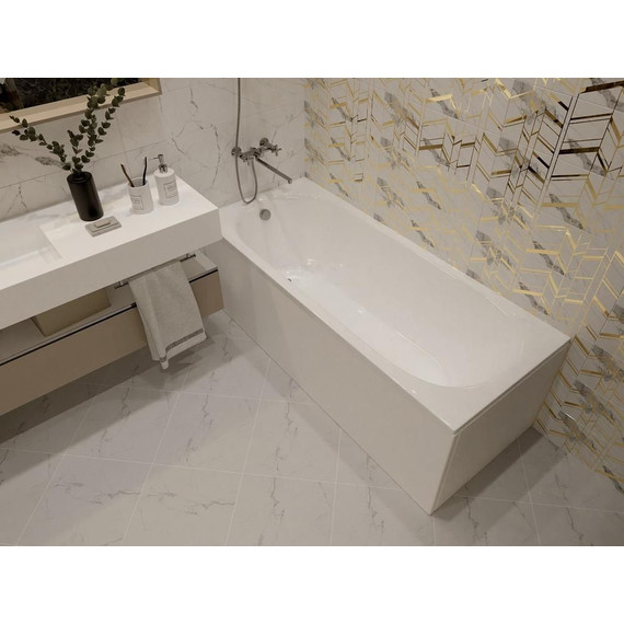 Ванна акриловая Aquatek Оберон 180x80 см OBR180-0000141 - фото 4