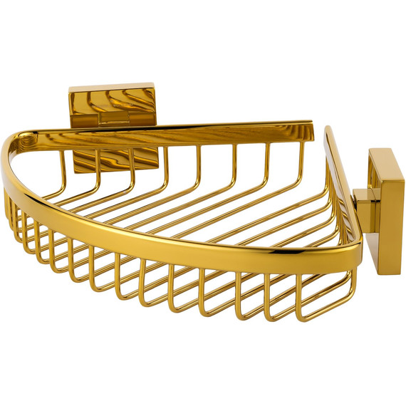 Полка угловая Wonzon & Woghand Polo WW-8944-DG, цвет золото глянцевое - фото 3