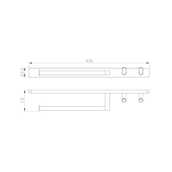 Кольцо для полотенец Wonzon & Woghand Graffity WW-9361, цвет тёмный графит брашированный - фото 4