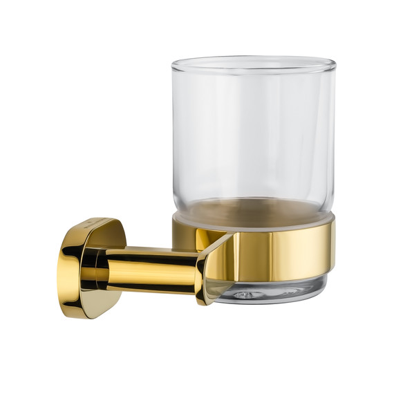 Стакан для зубных щеток Wonzon & Woghand First WW-8421-LG, цвет золото глянцевое - фото 3