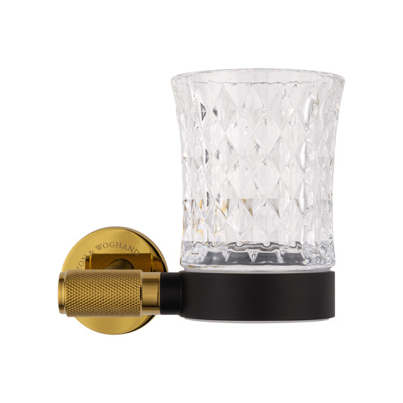 Стакан для зубных щеток Wonzon & Woghand Majestic WW-9221, цвет чёрный - фото 2