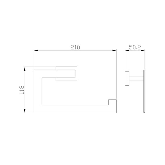 Кольцо для полотенец Wonzon & Woghand Flat WW-9713 - фото 4