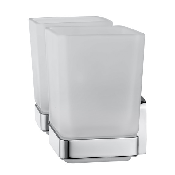 Стакан двойной для зубных щеток Wonzon & Woghand Still WW-6628 - фото 2