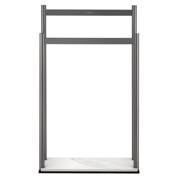 Полотенцедержатель Wonzon & Woghand WW-V4901-GM, цвет тёмный графит брашированный - фото 2