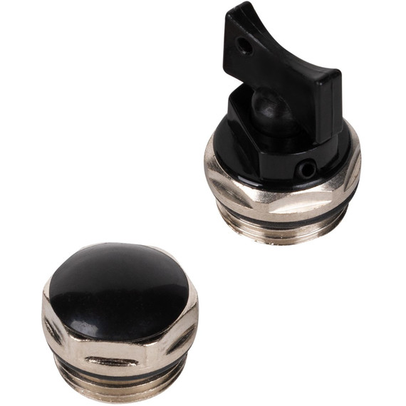 Набор присоединительный Royal Thermo 1"х1/2", чёрный - фото 3