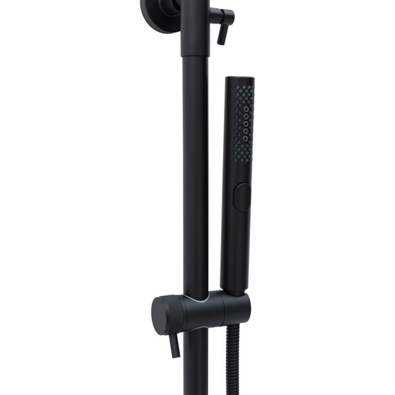 Душевая стойка Allen Brau Priority 5.31A10-31, чёрный матовый - фото 3