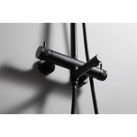 Душевая стойка Allen Brau Priority 5.31A10-31, чёрный матовый - фото 7