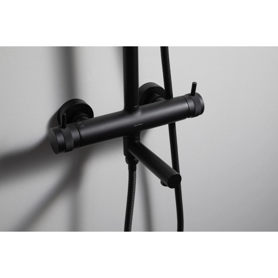 Душевая стойка Allen Brau Priority 5.31A10-31, чёрный матовый - фото 8