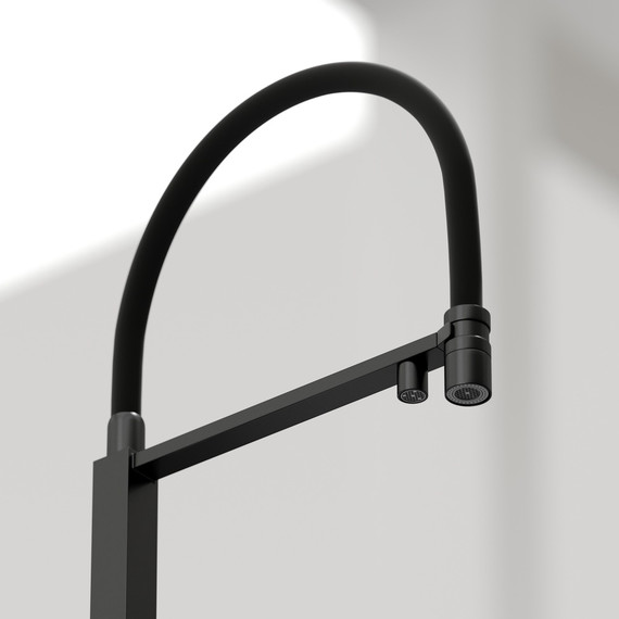 Смеситель для кухни Sancos Moro SC4006MB, чёрный матовый/чёрный - фото 7