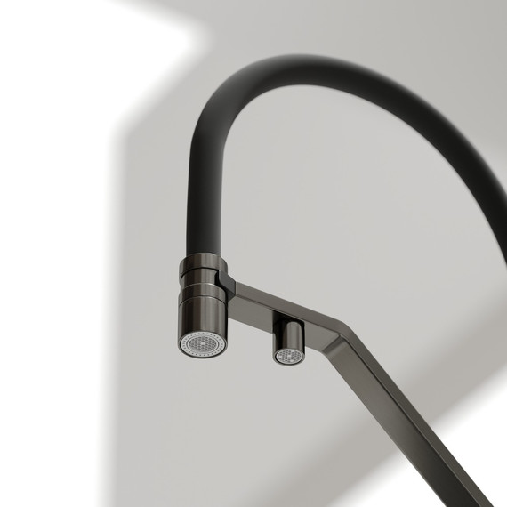 Смеситель для кухни Sancos Loro SC4007GG, вороненая сталь/чёрный - фото 6